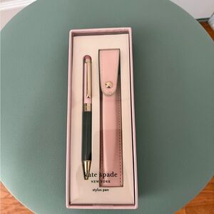 Kate Spade Colorblock Stylus Pen with Pouch